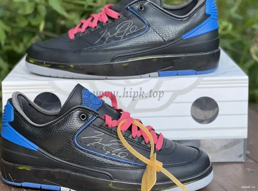 blue x materials Air Jordan ship God Low 2 ready OFF-WHITE retail to PK 0513